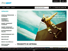 Tablet Screenshot of iltuosport.it